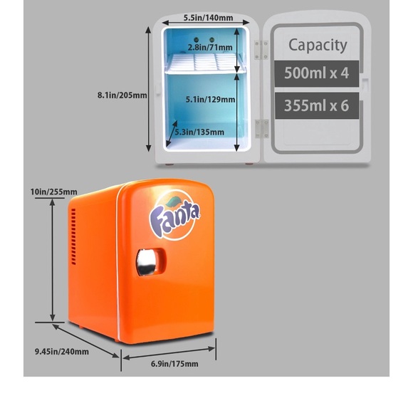 🥳 HOST PICK🥳 FANTA mini fridge. - Picture 11 of 16